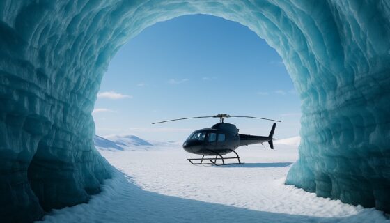 Ice Cave and Helicopter Experience